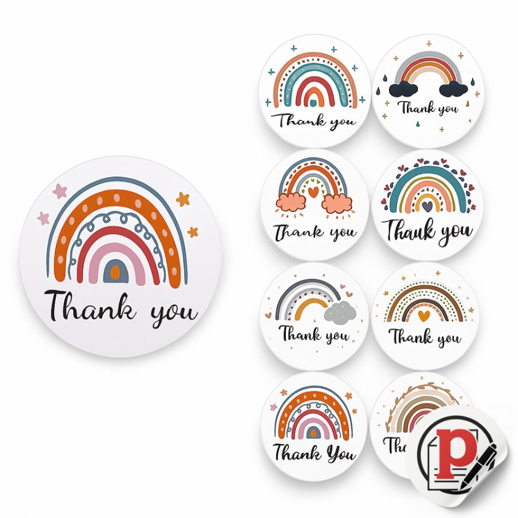 

STIKER THANK YOU/ STIKER TERIMA KASIH / STIKER UCAPAN / SEAL