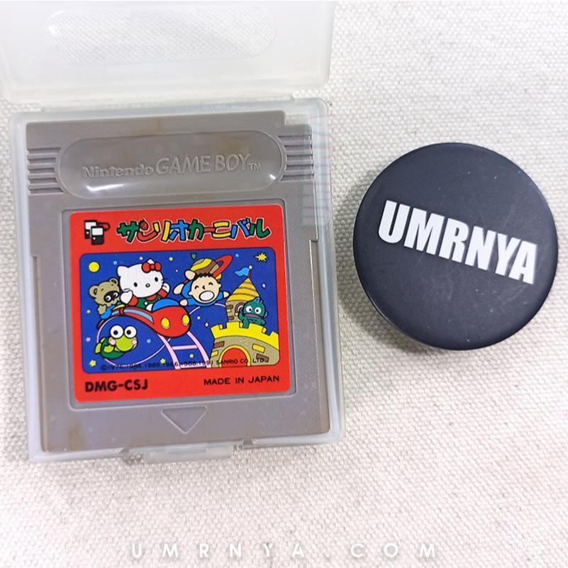 Kaset Sanrio Carnival Hello Kitty Gameboy Nintendo DMG GBC GBA SP Game Boy