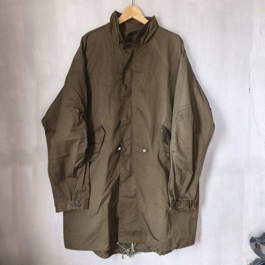 thestori fishtail parka army fashion