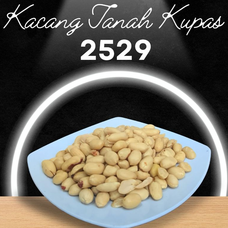 

Kacang Tanah Kupas Mentah 1 Kg Besar 25/29