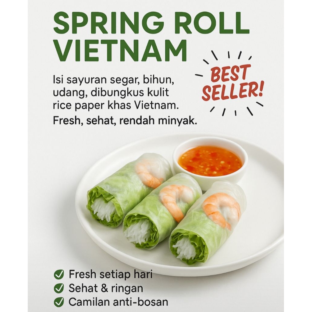 

spring roll vietnam