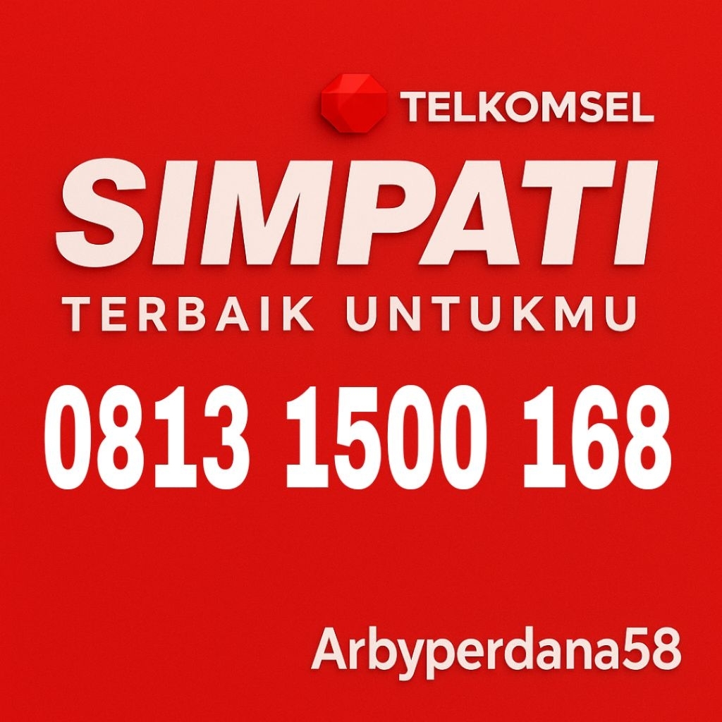 NOMOR CANTIK SIMPATI TELKOMSEL 11 DIGIT 11DIGIT ILUFA 168