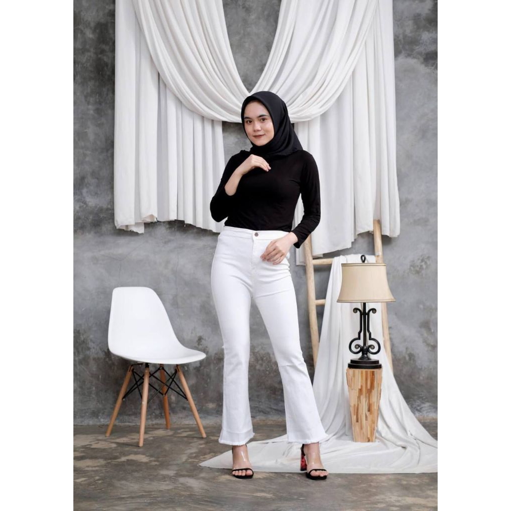 HW CUTBRAY RAWIS Jeans Wanita - Celana Jeans Cutbray