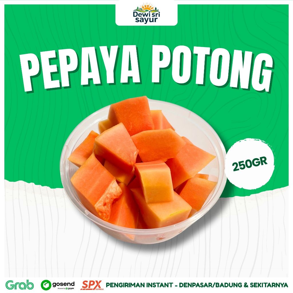 

Buah Pepaya Potong 250gr – Dewi Sri Sayur