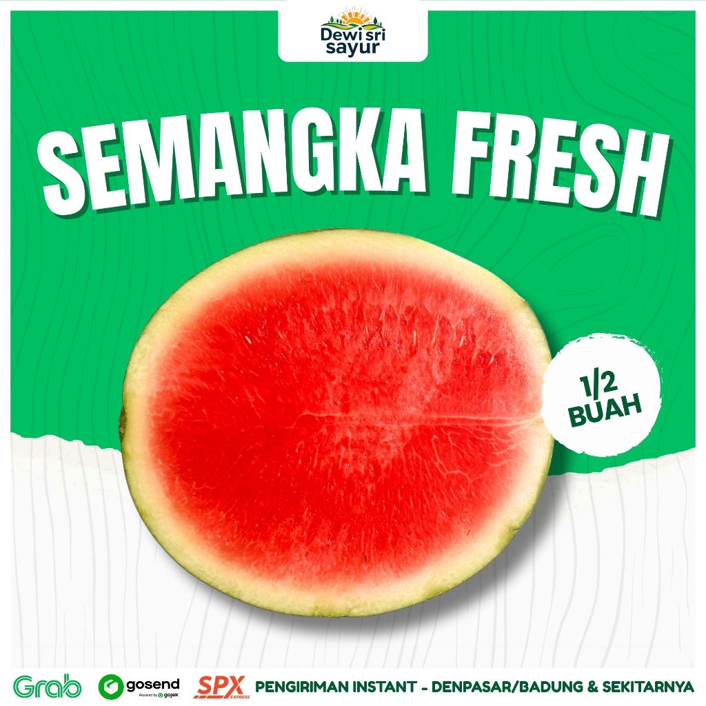 

Semangka Fresh Setengah Buah – Dewi Sri Sayur