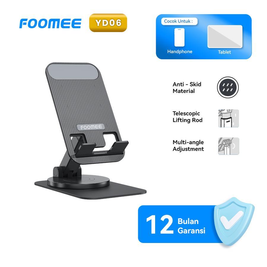 Foomee Yd06 Phone Holder Hp Adjust Universal Stand For Phone and Tablet