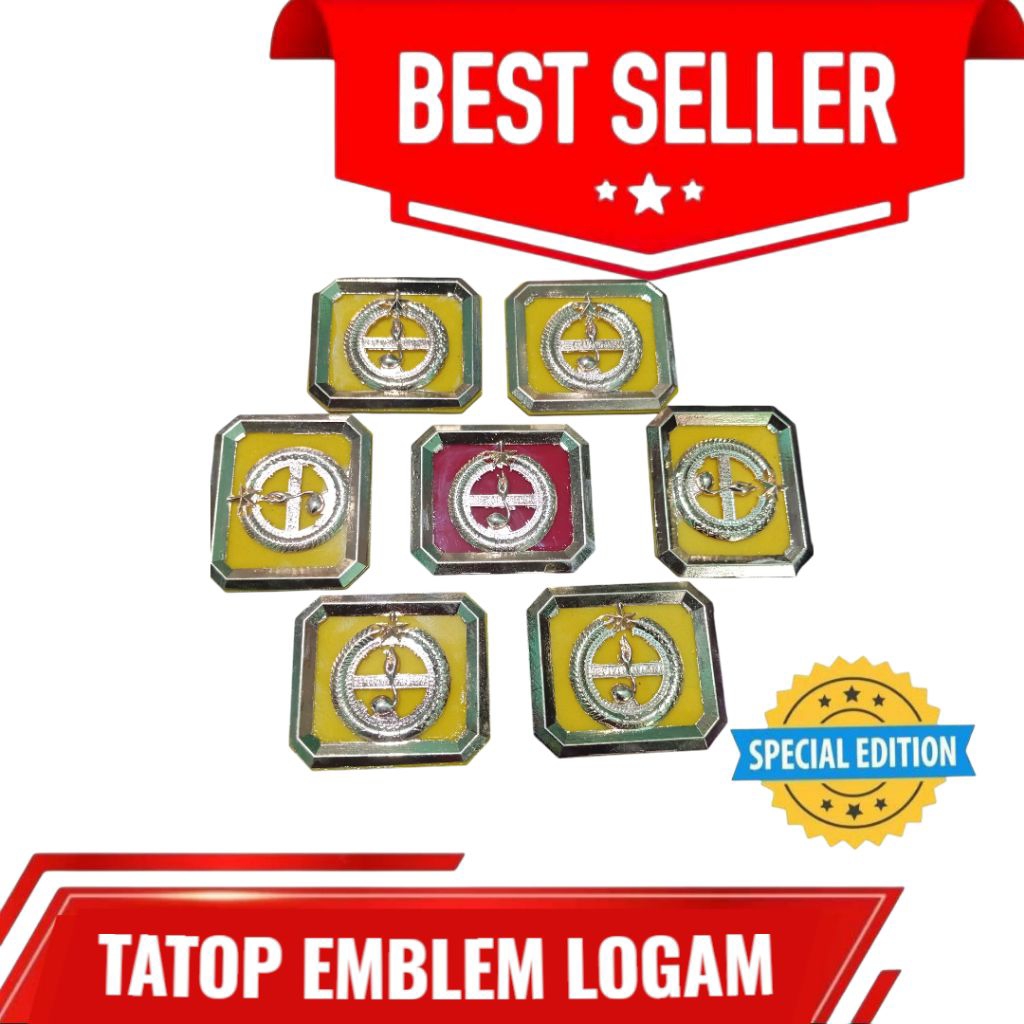 

Emblem Tatop Pramuka Penegak Penggalang Logam Cor lapis Akrilik