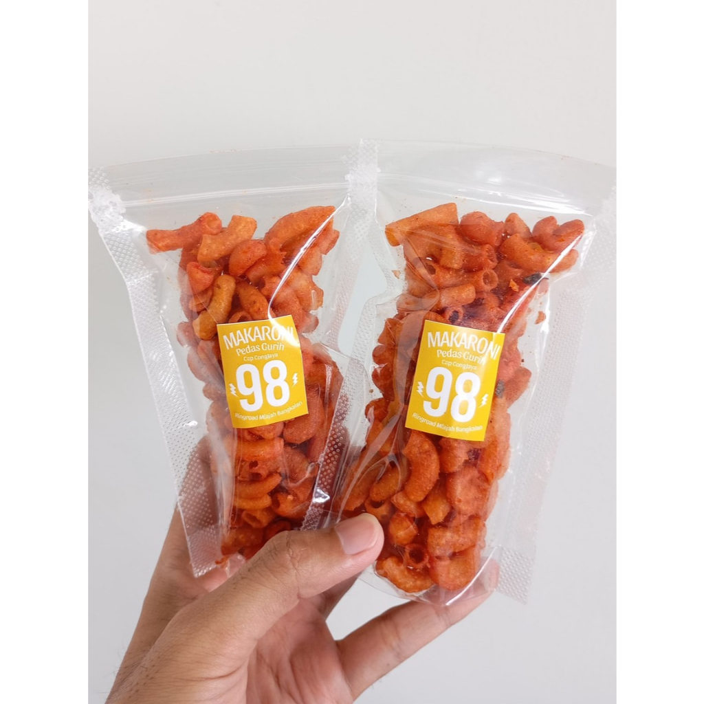 

Snack Makaronii Congjaya 98 – Pedas Daun Jeruk, Auto Nagih! | 40gr