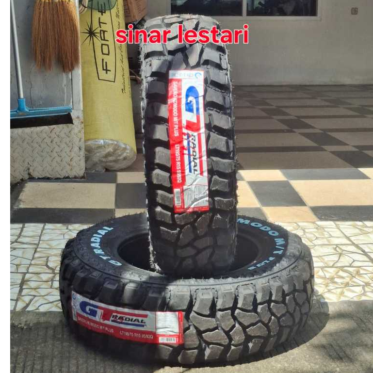 Ban Savero Komodo  MT PLUS 195 75 R15 Untuk Mobil Isuzu Traga, L300, Jimny, Mega Carry Dll.Savero Ko