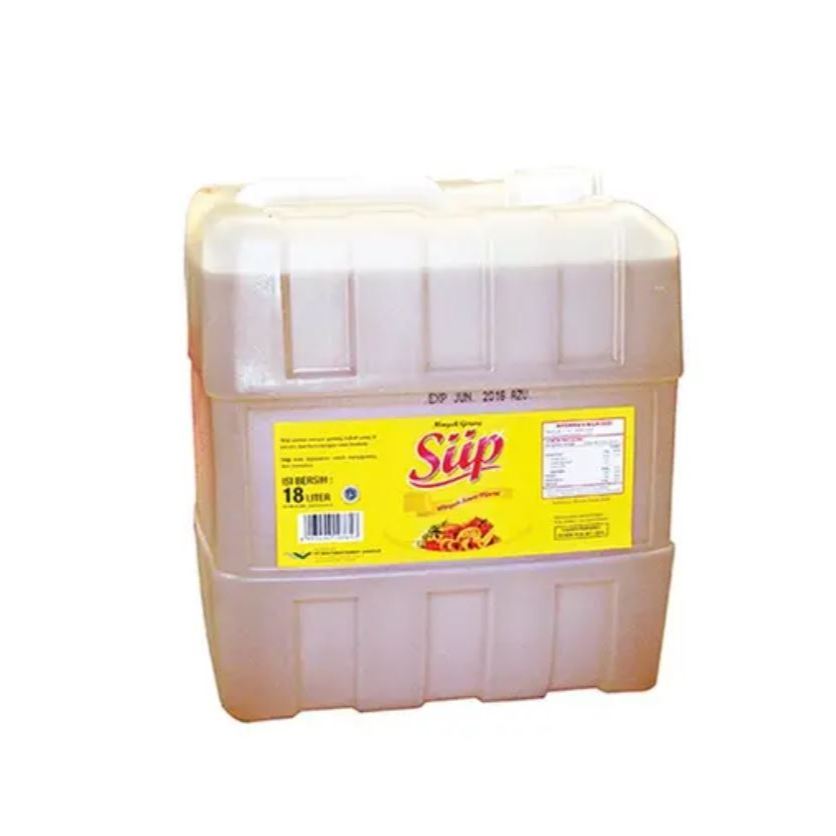 

Siip Minyak Goreng Jerigen Kemasan 18 Liter