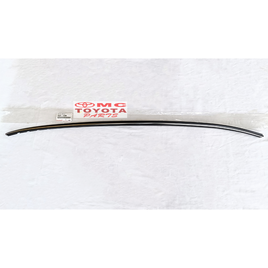 Moulding Molding Karet Kaca Depan Lis Chrome List Kaca Depan Atas Corolla Twincam Original 75531-123