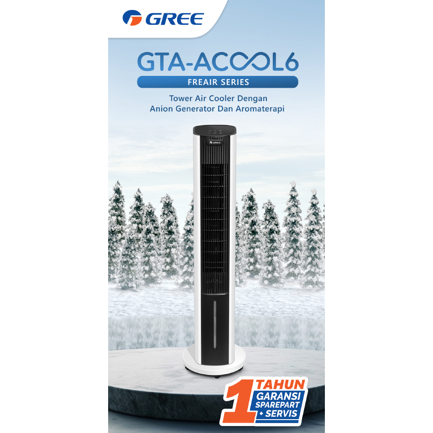 Gree Smart Fan Air Cooler GTA ACOOL6 Kipas Angin Portable