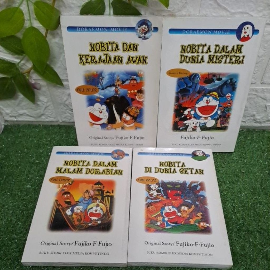 KOMIK DORAEMON MOVIE NOBITA DALAM MALAM DORABIAN / NOBITA DALAM DUNIA MISTERI / NOBITA DI DUNIA SETA