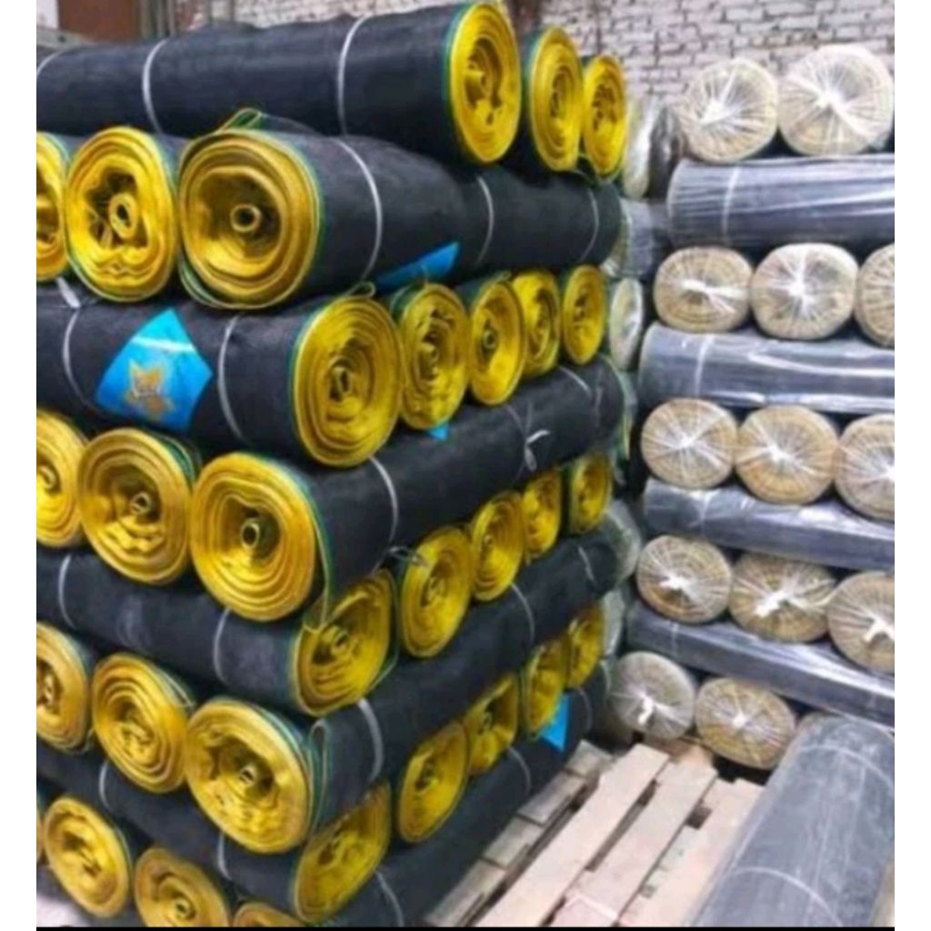 waring hitam, jaring pagar ayam/ternak, pagar tanaman dll.lebar 120cm