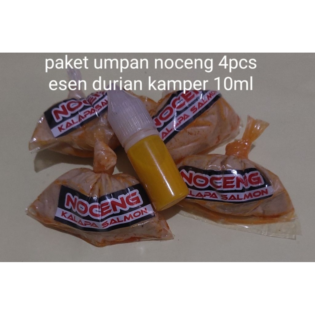 UMPAN PANCING NOCENG KELAPA SALMON 1PAKET ESSEN DURIAN KAMPER