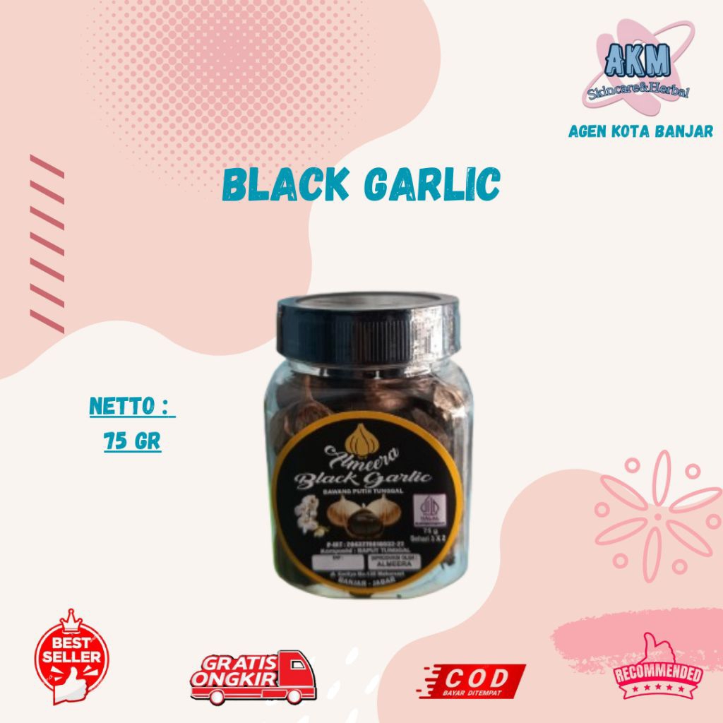 

BLACK GARLIC BAWANG PUTIH TUNGGAL OBAT HERBAL