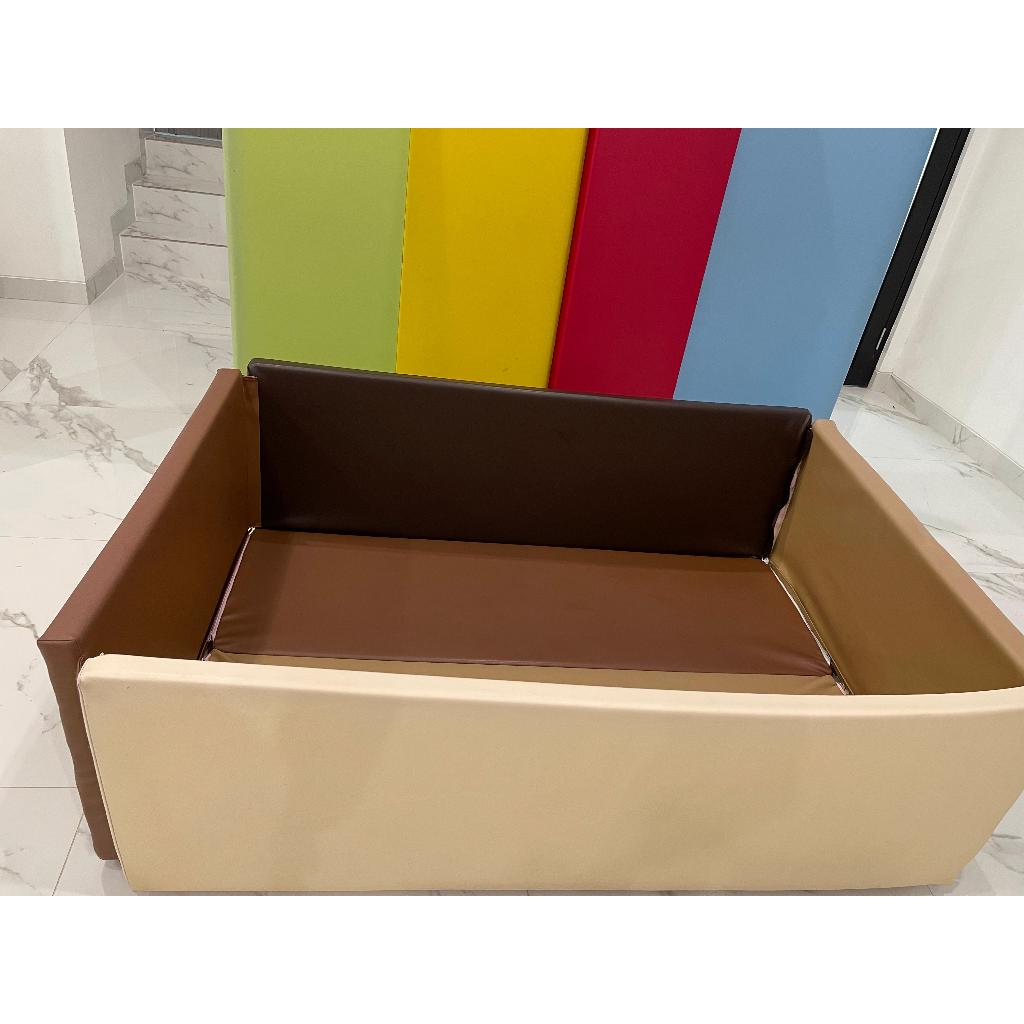 Preloved Bumperbed Mamacoco Bumpermat - Cappuccino stock 3 by Mamasewa