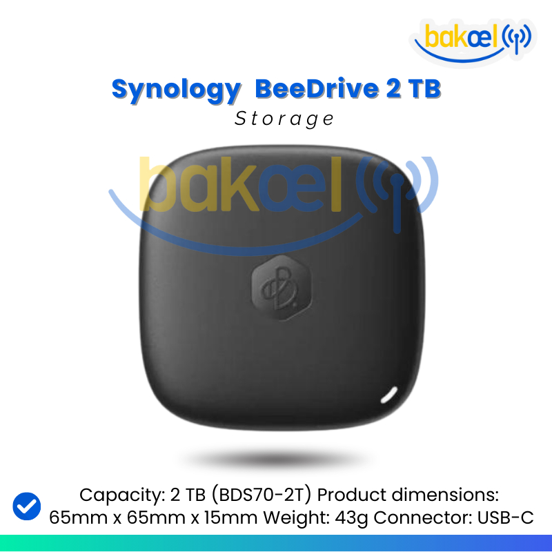 Synology BeeDrive 2TB Personal Hub - External SSD
