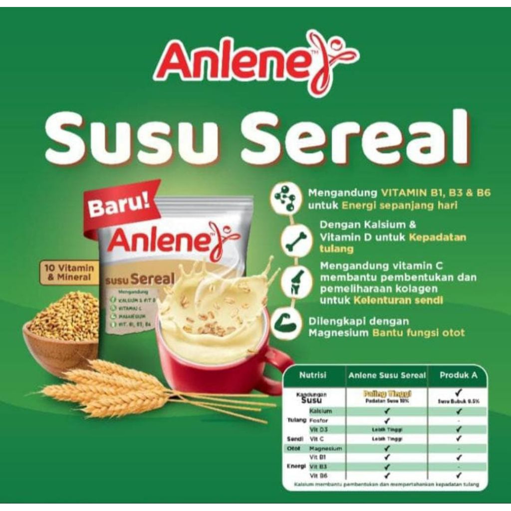 

Anlene susu sereal