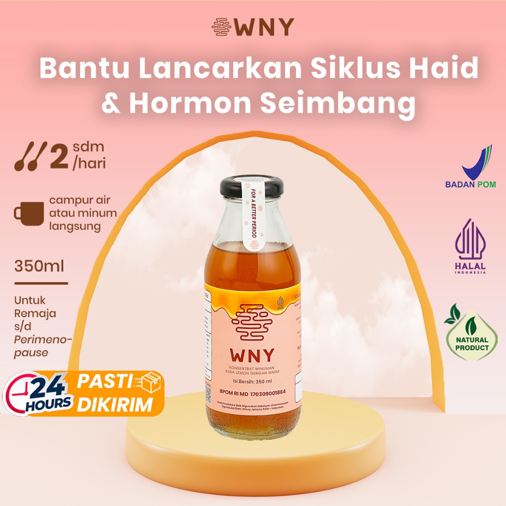 

WNY Solusi Lancarkan Siklus HAID & Atasi Hormon Tidak Seimbang & Atasi Nyeri HAID | BPOM | HALAL