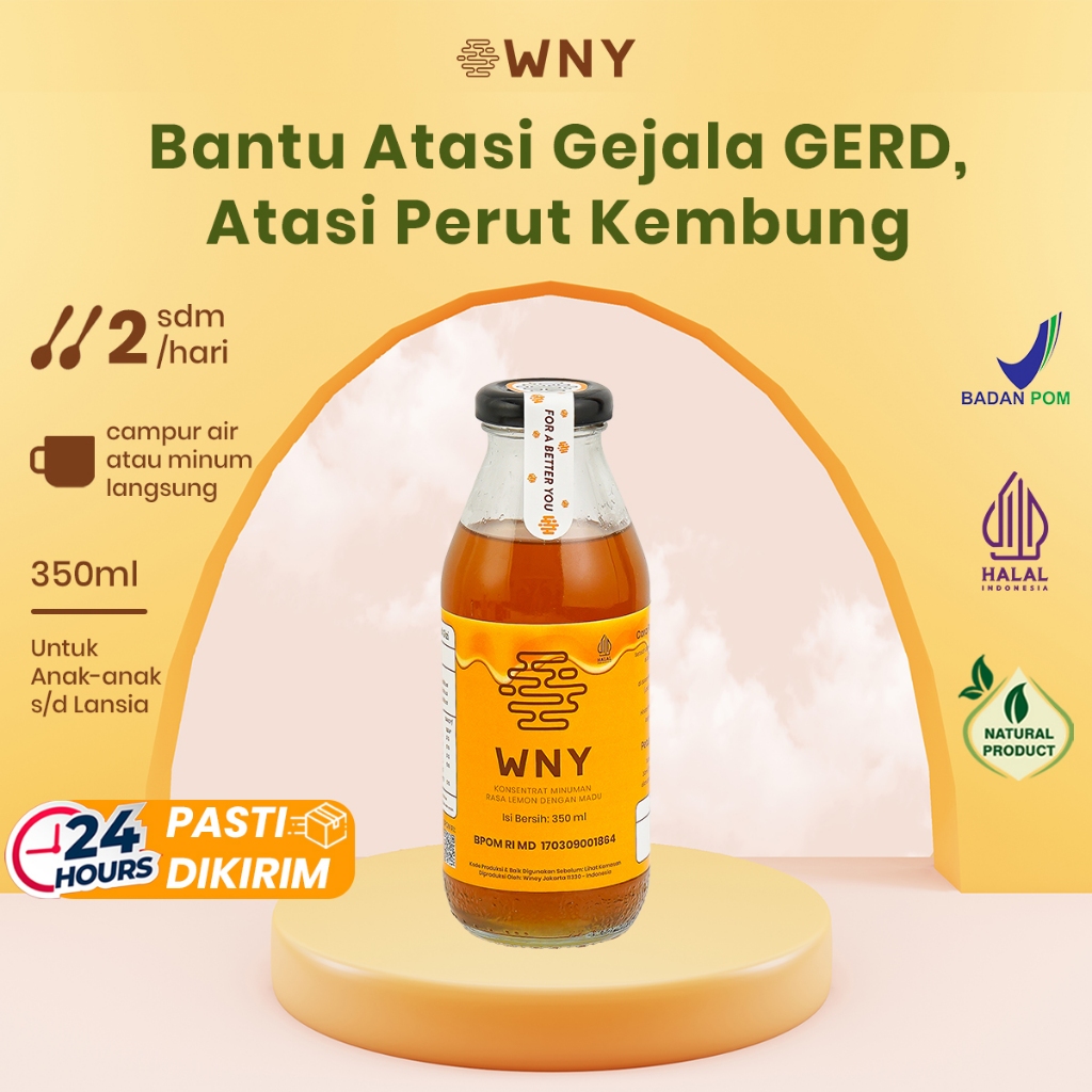 

WNY Solusi Atasi Gejala GERD & Atasi Perut Kembung | BPOM | HALAL