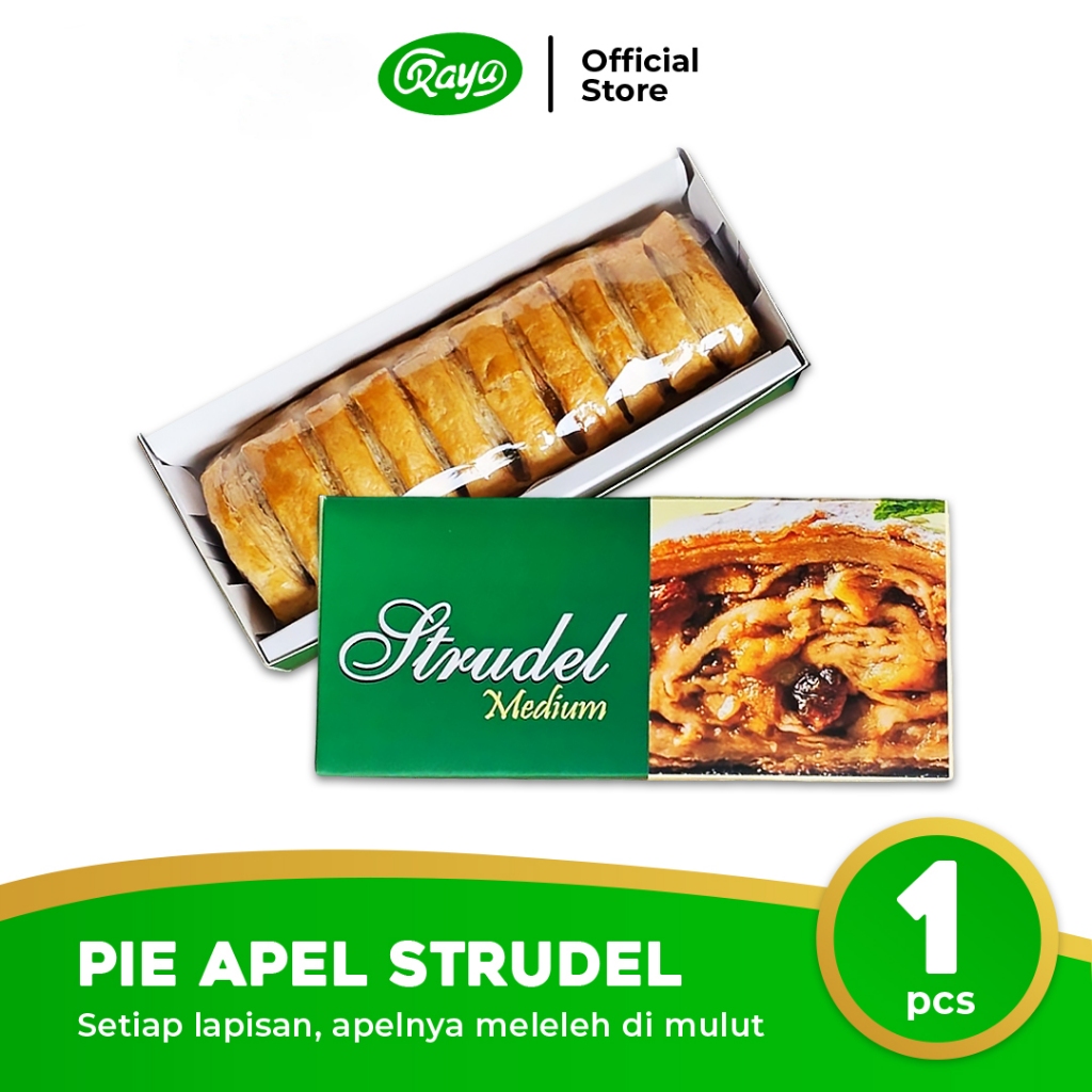 

Raya Apple Strudel – Strudel Apel Pastry | Bahan Premium | Kue Cookies Gurih Oleh-Oleh Khas Malang