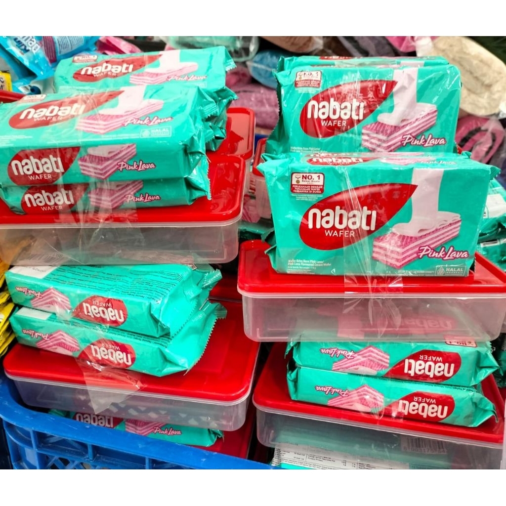 

Nabati pink lava bonus box*✓1 paket