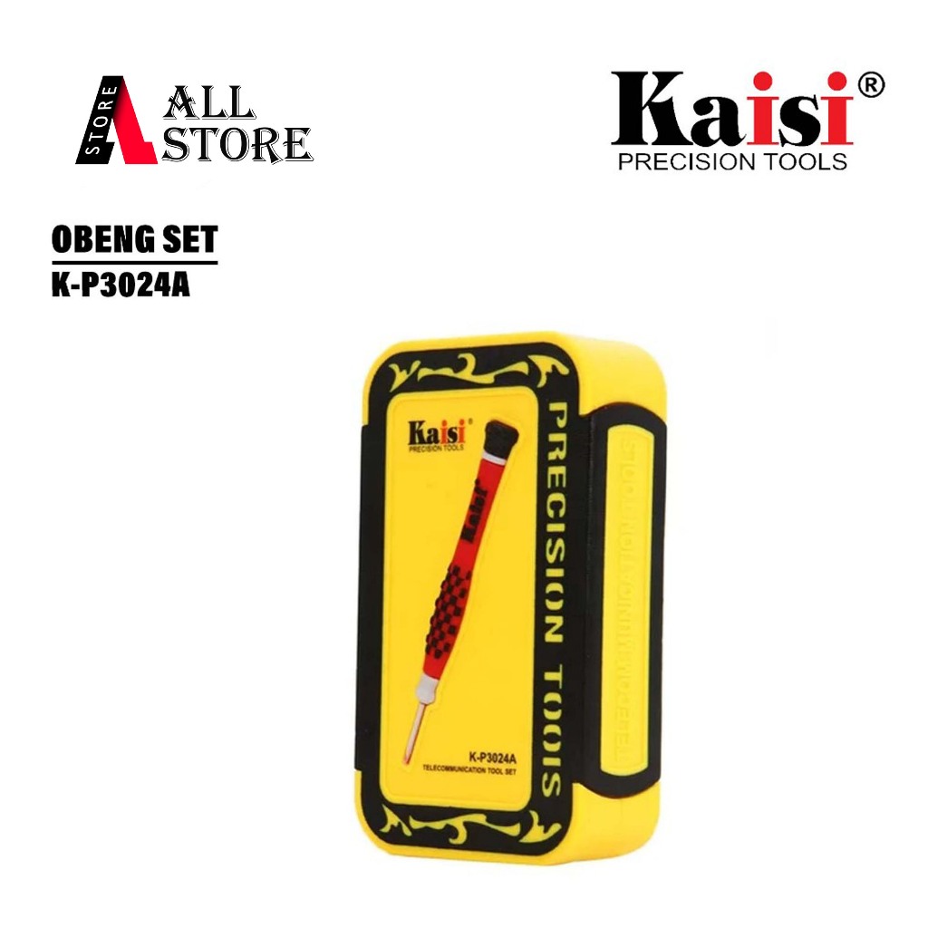 KAISI K-P3024A OBENG SET - SCREWDRIVER OBENG SET MULTIFUNGSI ORIGINAL