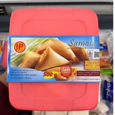 

IP Samosa Kentang Kari 500GR isi 25 Biji / Samosa Potato Curry / Martabak Frozen / Samosa Frozen