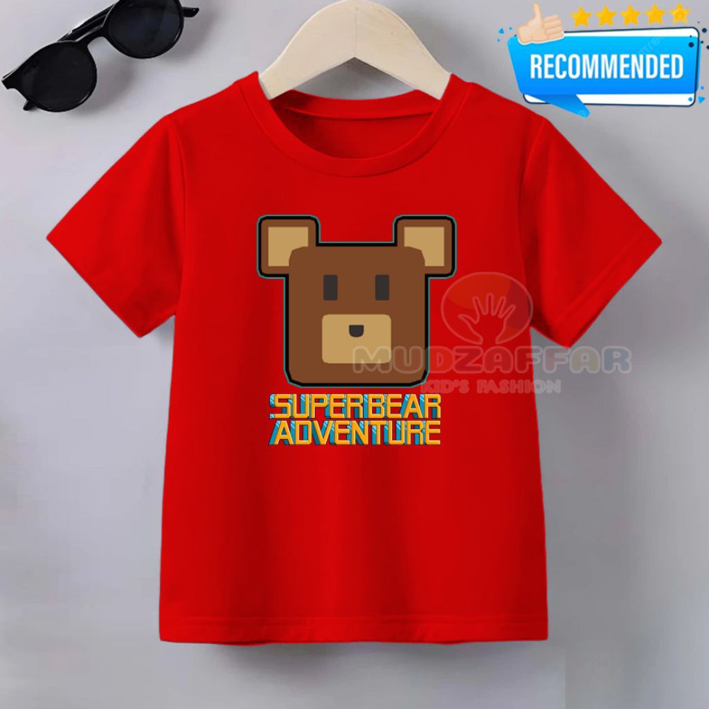 BAJU KAOS ANAK SUPER BEAR ADVENTURE KAOS ANAK SUPER BEAR ADVENTURE
