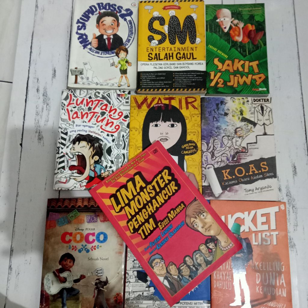 NOVEL CERITA HUMOR / NOVEL WATIR / MY STUPIDBOSS DAN LAINYA