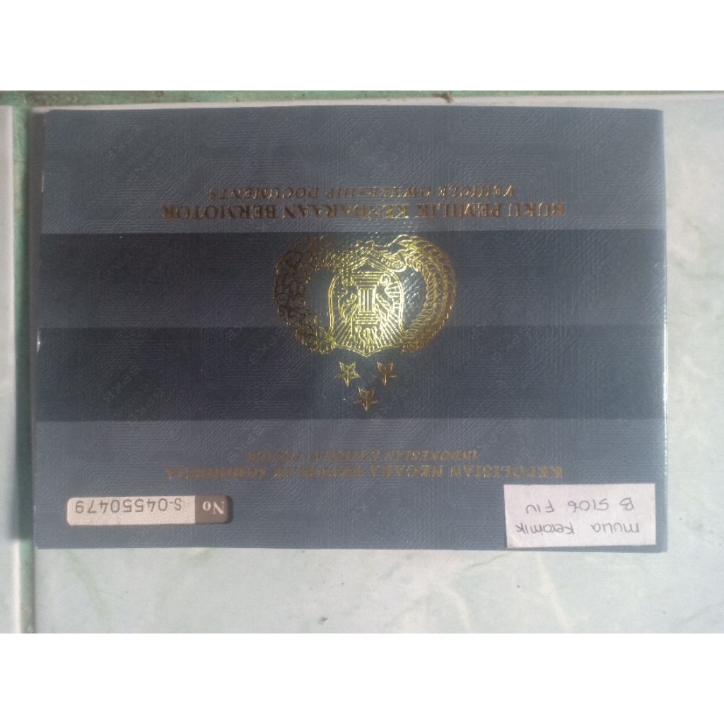 bpkb motor Honda beat fi dulex. part 1