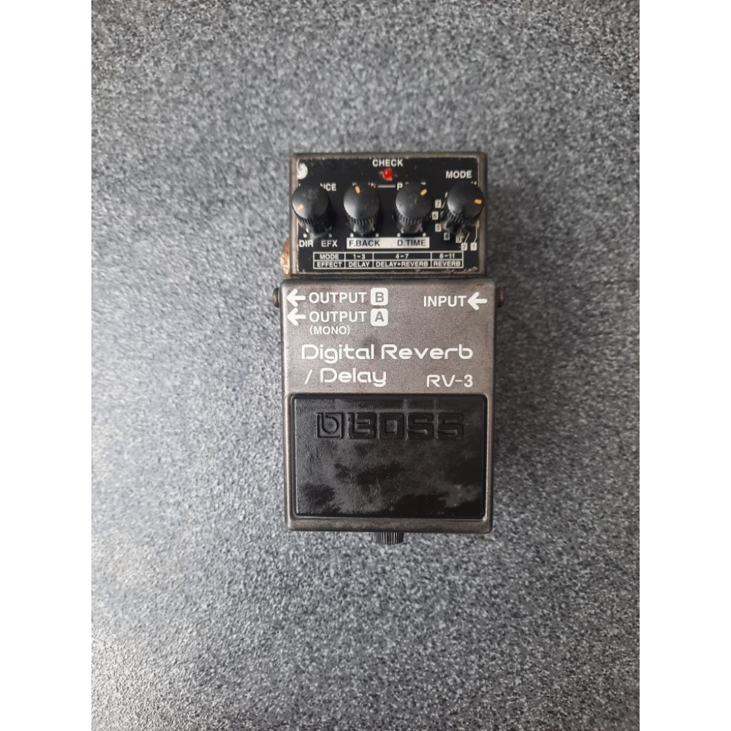 Jual Pedal efek Boss Reverb Rv3
