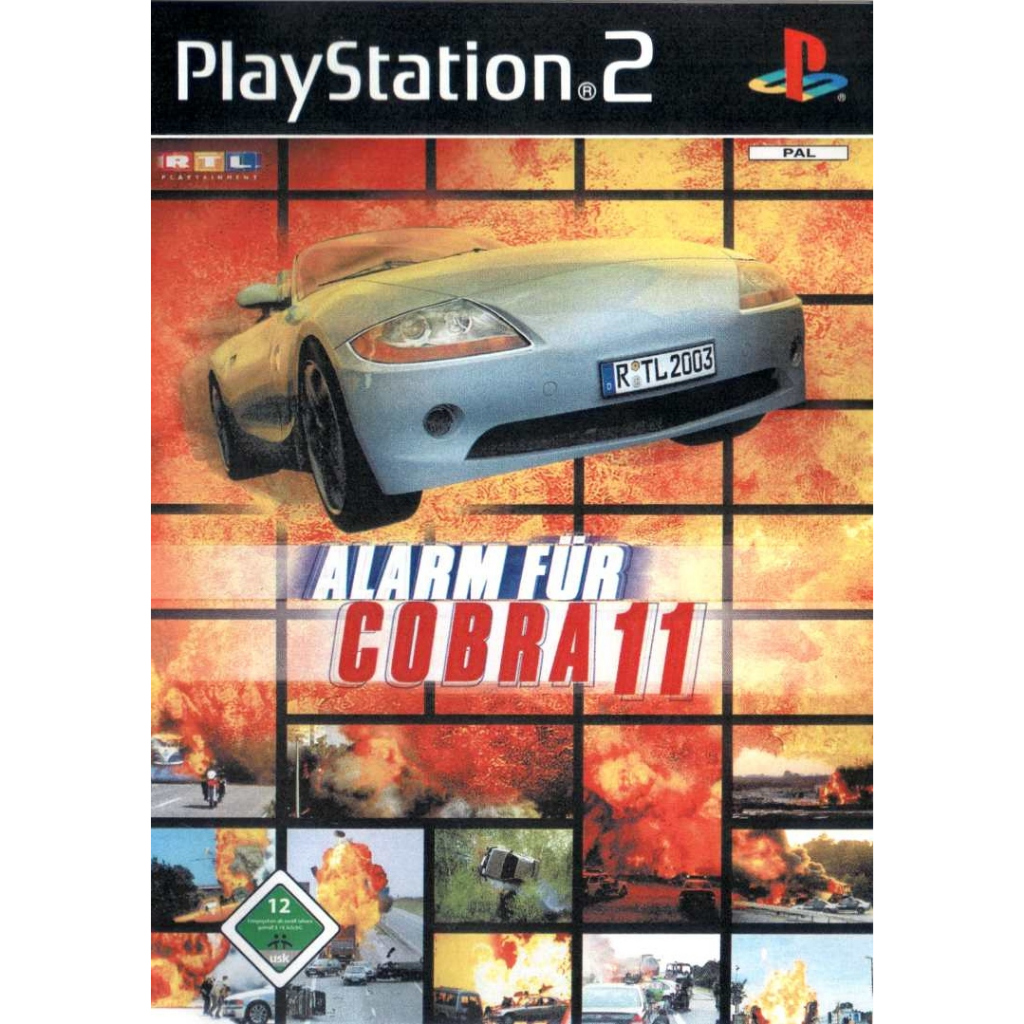 KASET DVD GAME PS2: ALARM FOR COBRA 11