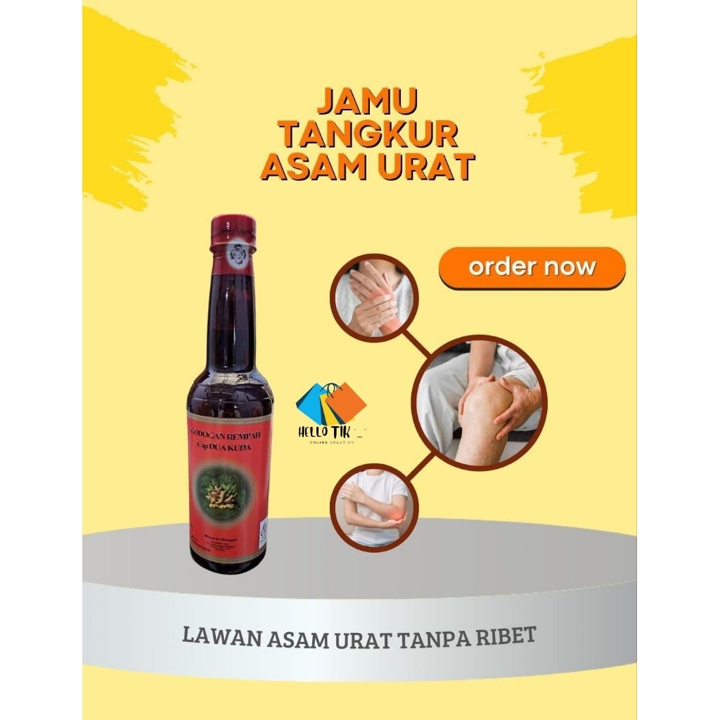 

Jamu Tangkur Gingseng Asam Urat BPOM 650ml