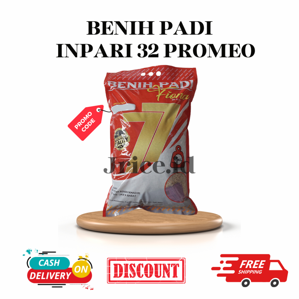 BENIH PADI INPARI 32 PROMEO ORIGINAL 5 KG