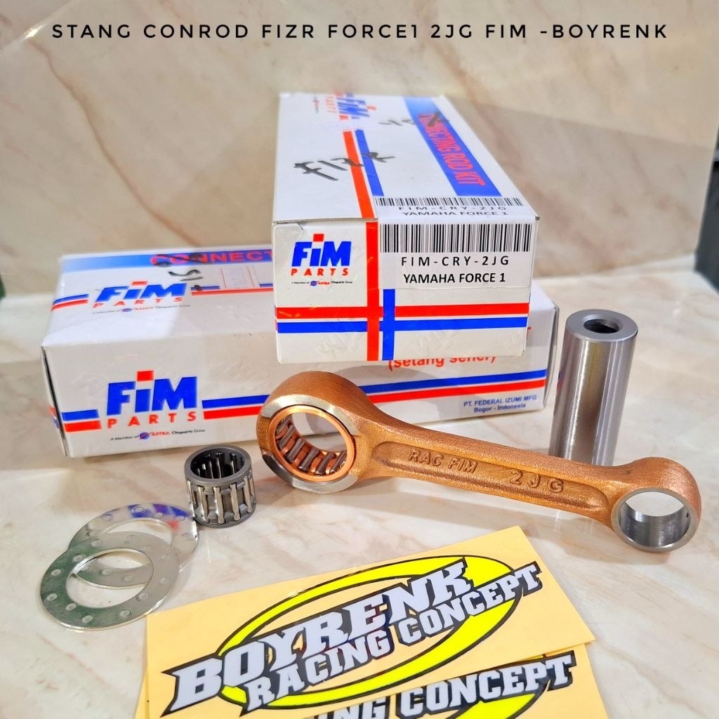 STANG SEHER BATANG PISTON CONROD KIT FORCE1 | FIZ R 2JG FIM -BOYRENK