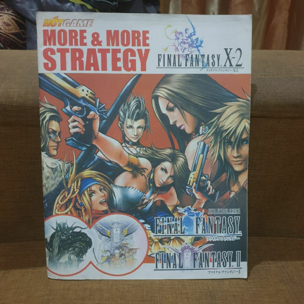 Majalah Game Vintage Lokal Strategy Final Fantasy