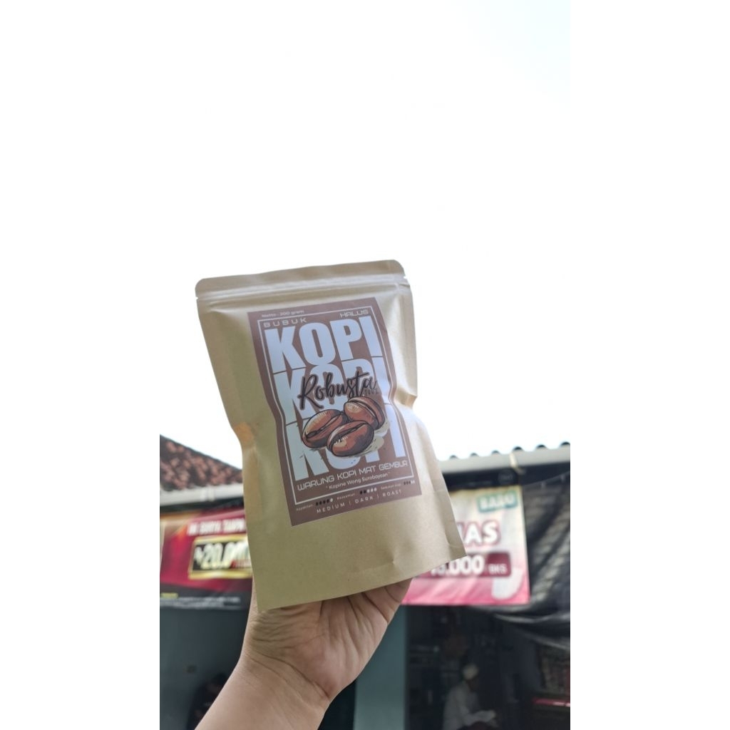 

kopi bubuk robusta 200 g