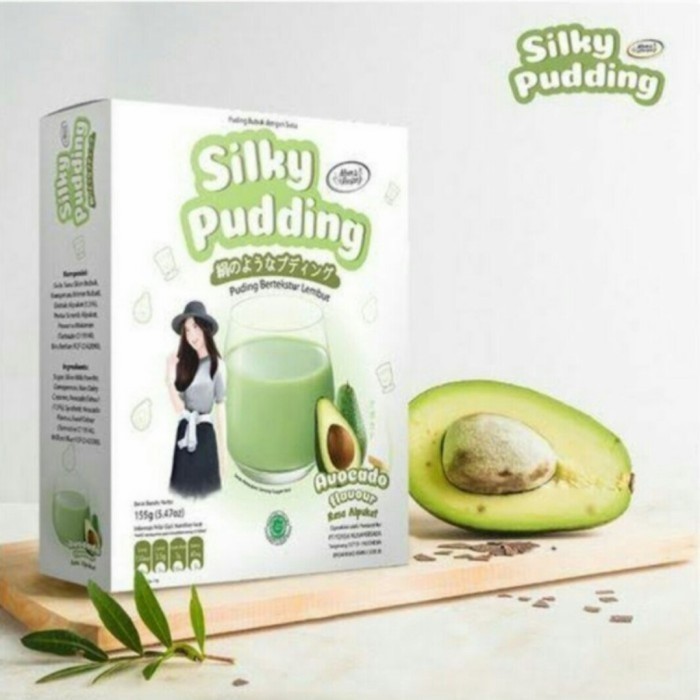 

[oddsolshop] pekanbaru/Mom's Recipe Silky Pudding Avocado 155GR Bahan Puding Rasa Buah Alpukat