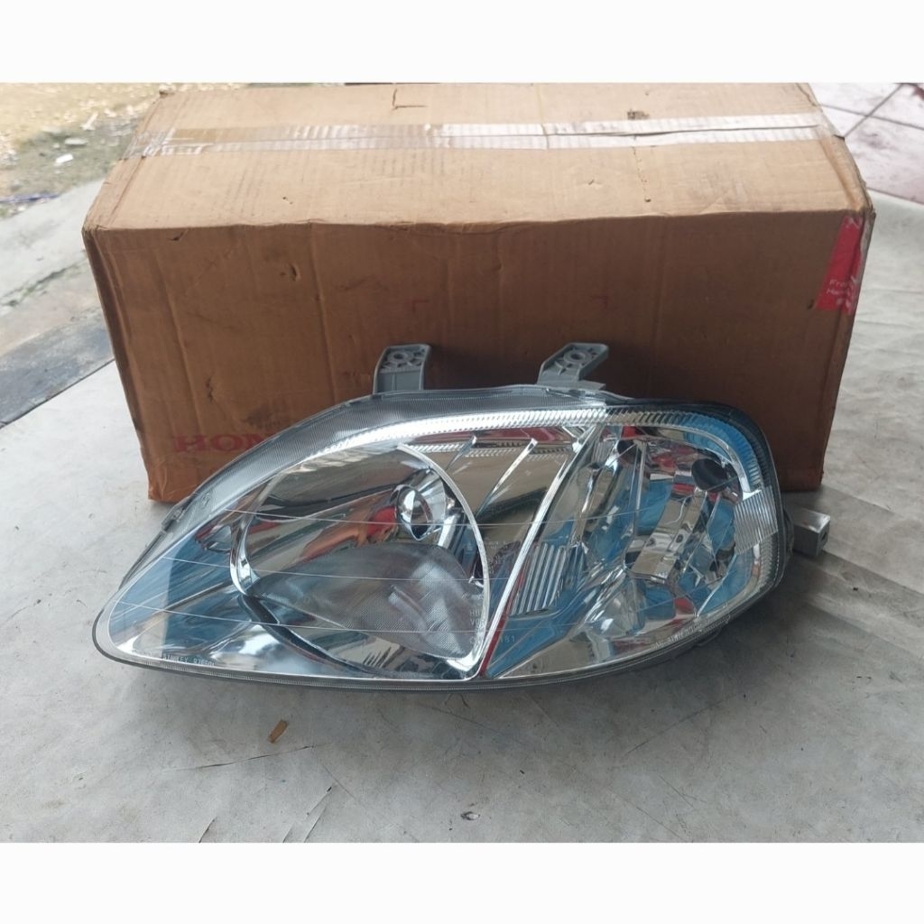 Headlamp kiri honda civic ferio facelift 2000 original stanley