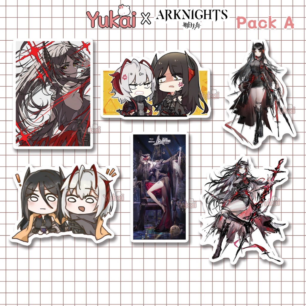 

Stiker Ines Arknights Premium - Sticker Pack Anime Waterproof