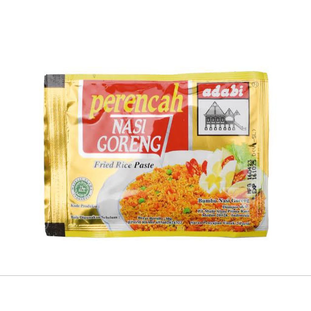 

Adabi Perencah Bumbu Nasi Goreng 30 gram