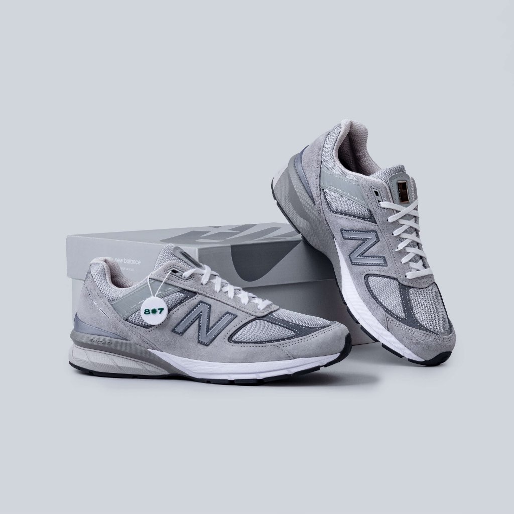 New Balance 990 V5 Made in USA Grey