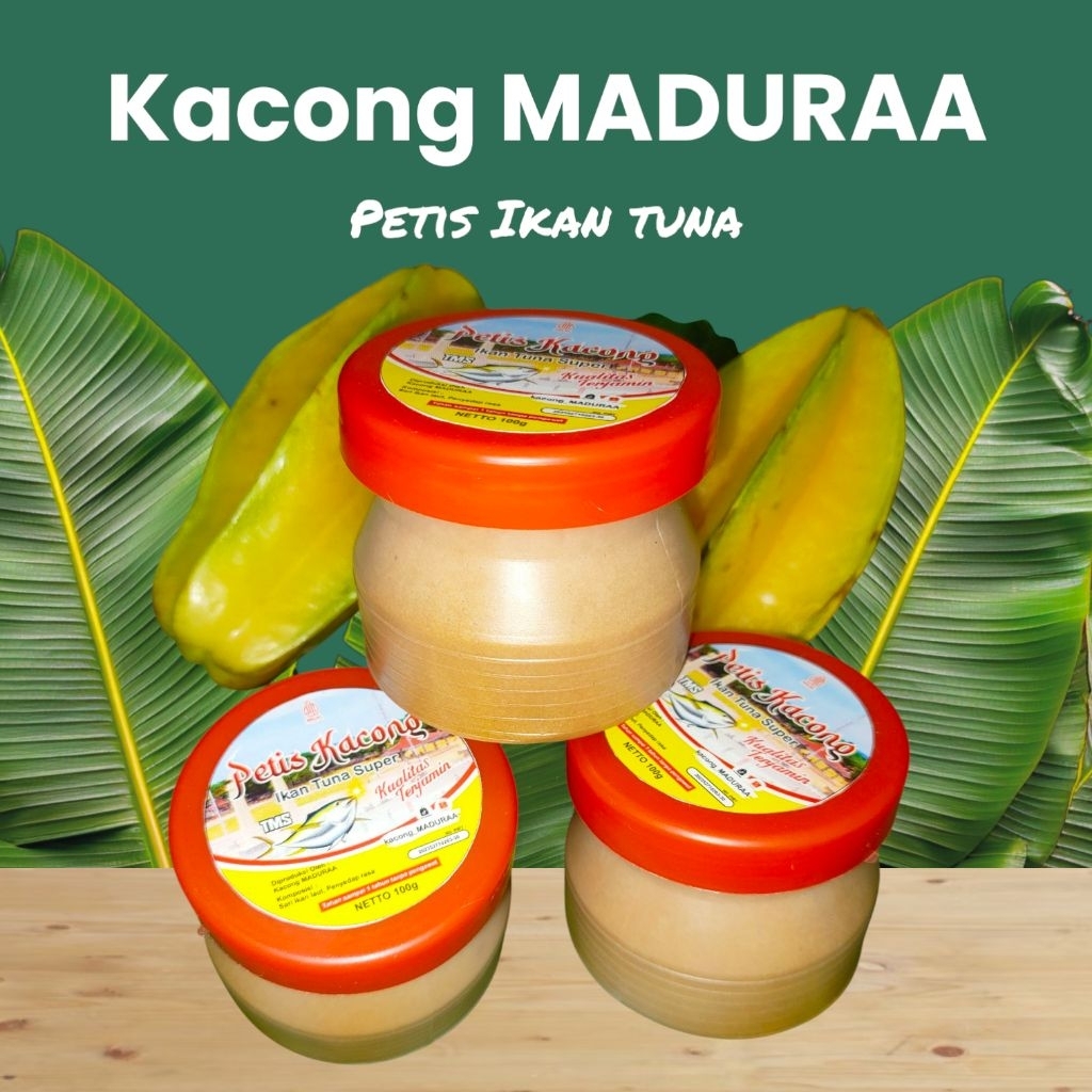 

(Petis Madura) 3pcs 100g Petis Ikan tuna Asli Super
