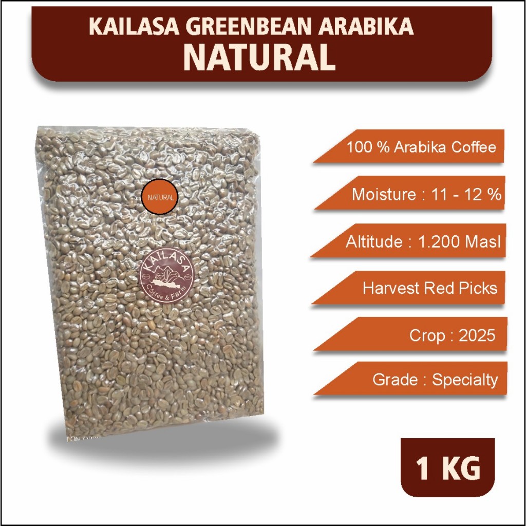 

Kailasa Greenbean Arabika Proses Natural