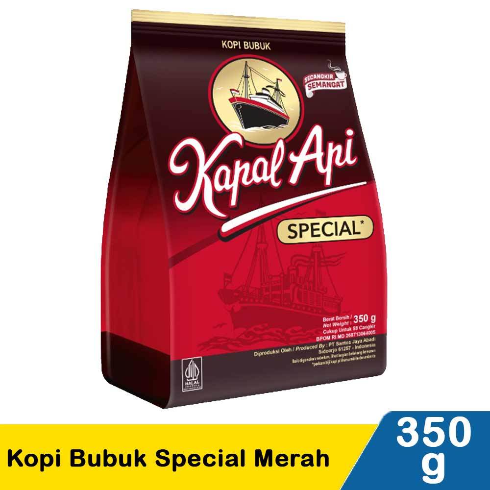 

Kopi Kapal Api Spesial Merah 350g 350gr 350 g gr gram - Besar Jumbo
