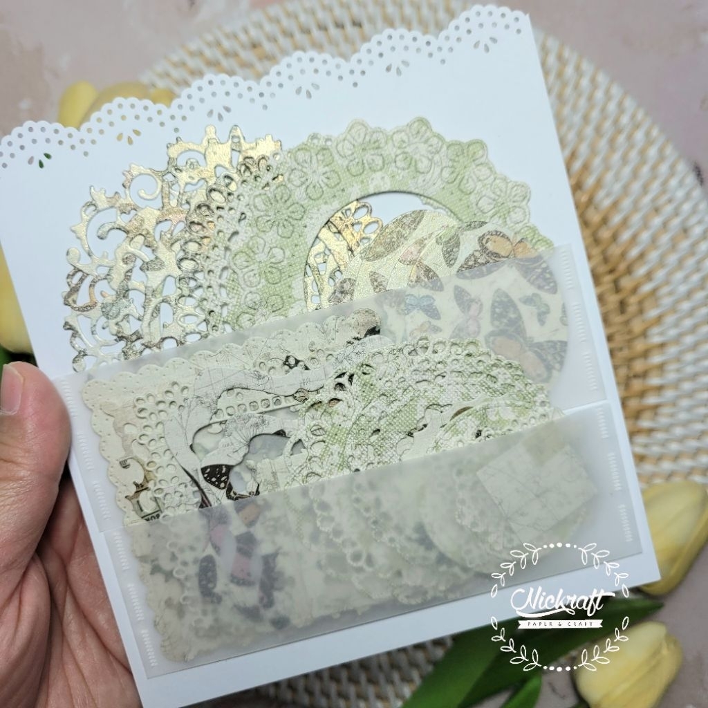

DIE CUT KERTAS FRAME MIX OVAL CIRCLE SQUARE #2
