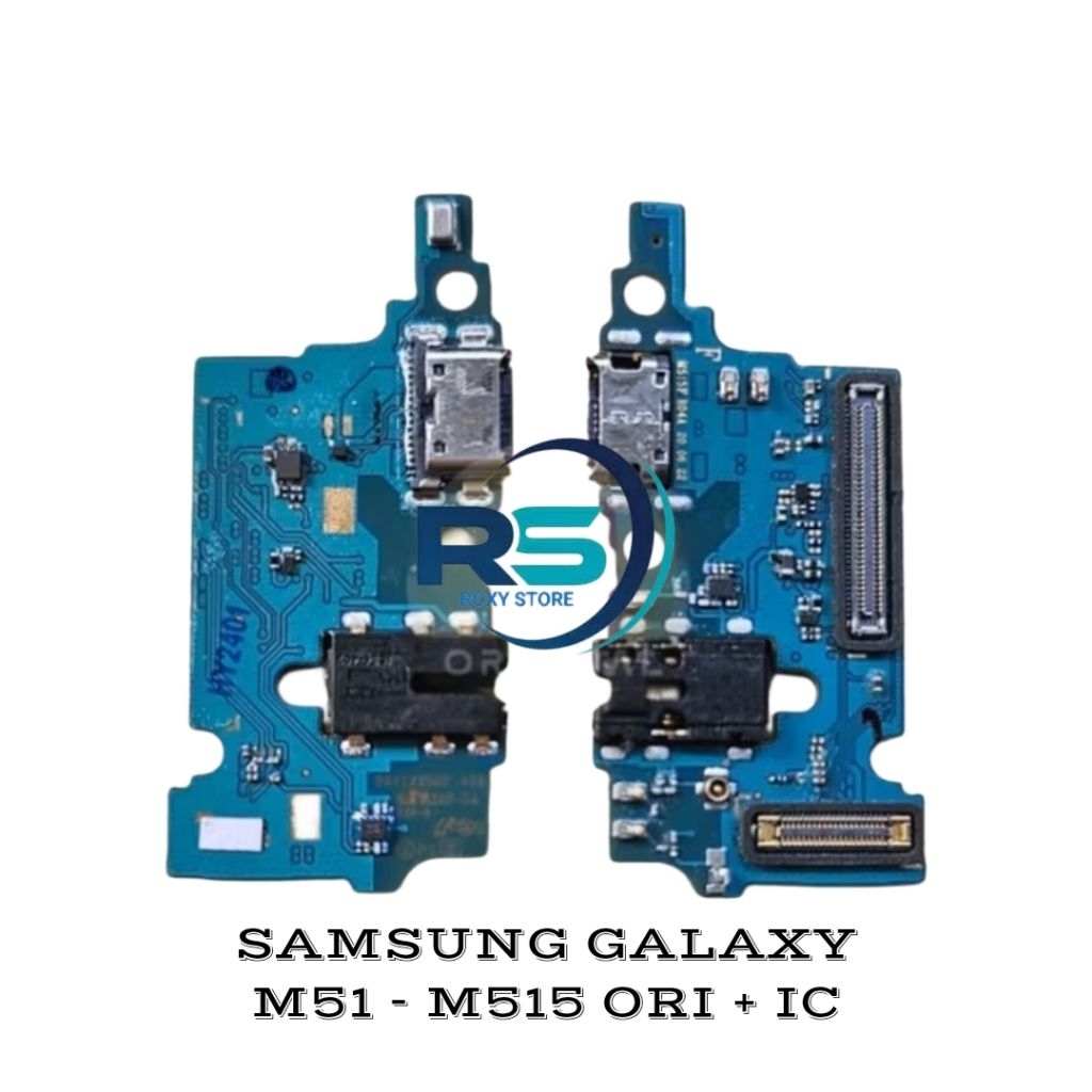 KONEKTOR CHARGER SAMSUNG GALAXY M51 - M515 MIC ORIGINAL