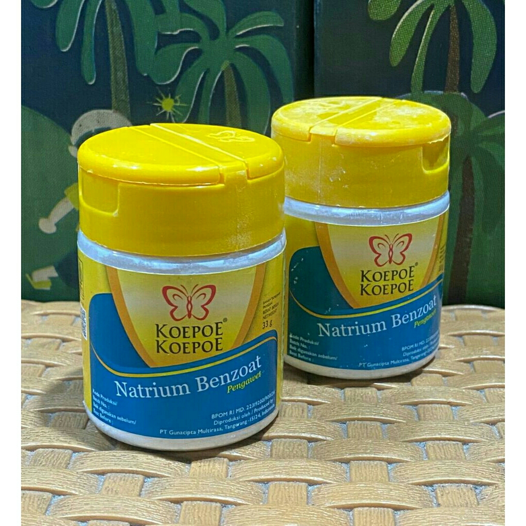 

NATRIUM BENZOATE ( 33gram )